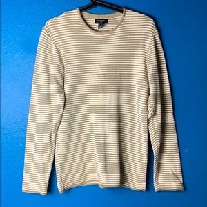 Forever 21 Tan and Cream Long Sleeve